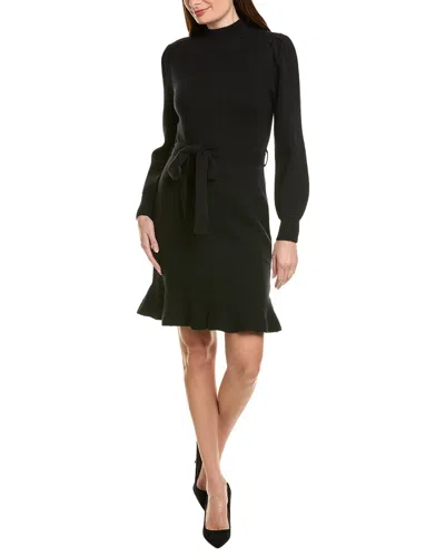 Sharagano Sweaterdress In Black
