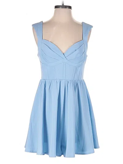 Pre-owned Shareen Collections Romper In Blue