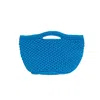 Shareyourluce Women's Blue Turquoise Luce Bag - Medium Size In Blue