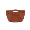 Shareyourluce Women's Brown Rust Luce Bag - Mini Size In Brown
