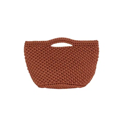 Shareyourluce Women's Brown Rust Luce Bag - Medium Size