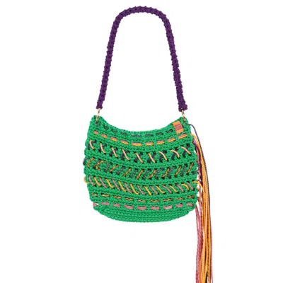 Shareyourluce Women's Green Sailor Bag