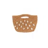 Shareyourluce Women's Neutrals / Gold Caramel - Hazelnut Shell Bag