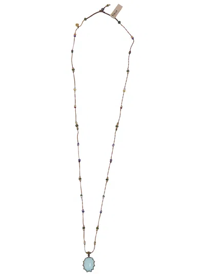 Sharing Long 'tibetan V' Pendant Necklace In Pattern