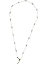 Sharing Loopy Duo Sap & Peridot Accessories In Multicolour