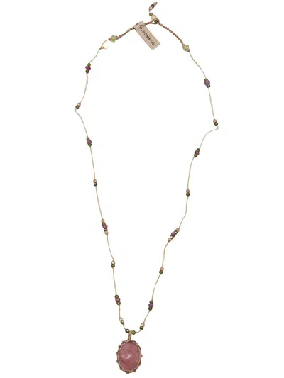 Sharing Tibetan Pendant Necklace Accessories In Yellow