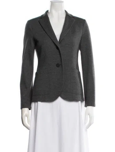 Pre-owned Sharis Place Private Label Blazer In Gray