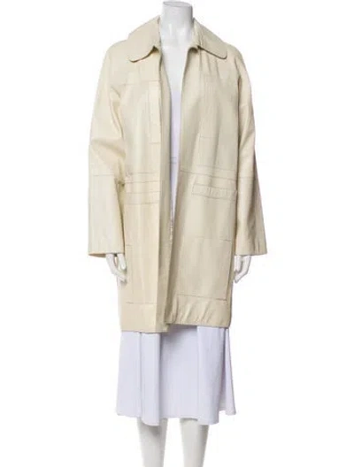 Pre-owned Sharis Place Private Label Coat In Neutral