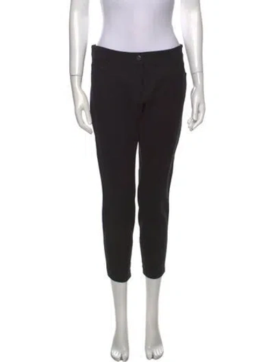 Pre-owned Sharis Place Private Label Mid-rise Skinny Leg Jeans In Black