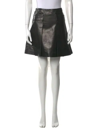 Pre-owned Sharis Place Private Label Mini Skirt In Black