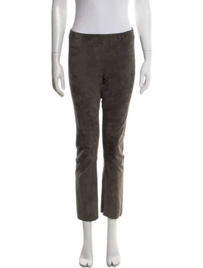 Pre-owned Sharis Place Private Label Straight Leg Pants In Gray