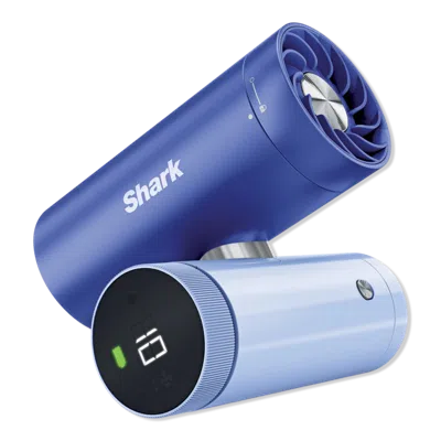 Shark Beauty Chillpill: 3-in-1 Cooling System With Fan - Purple In Blue
