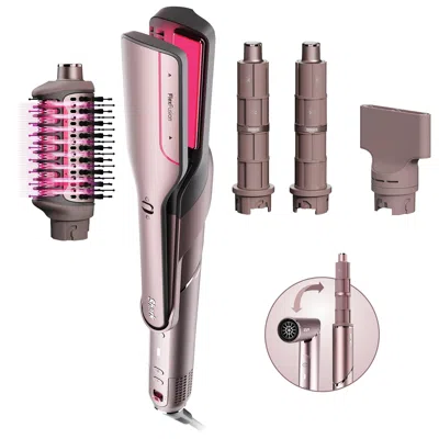 Shark Beauty Flexfusion Luxury Air & Ceramic Hair Dryer System With Air Straightener In White
