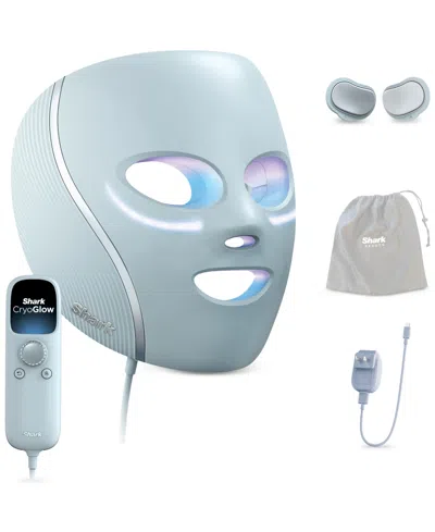 Shark Cryoglow Cooling + Led Face Mask In White
