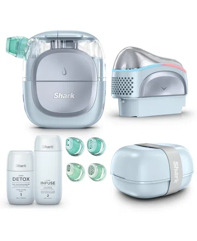 Shark Facialpro Glow At-home Hydro-powered Facial System In Blue