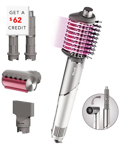 Shark Flexfusion 5-in-1 Air Styler Brush Set With $62 Credit In Silver