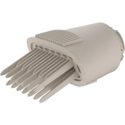 Shark Flexstyle Wide-tooth Comb Attachment In Gray
