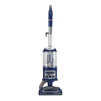 Shark Navigator® Lift-away® Deluxe Upright Vacuum With Large Dust Cup Capacity, Hepa Filter, Swivel Steeri In Gray;blue