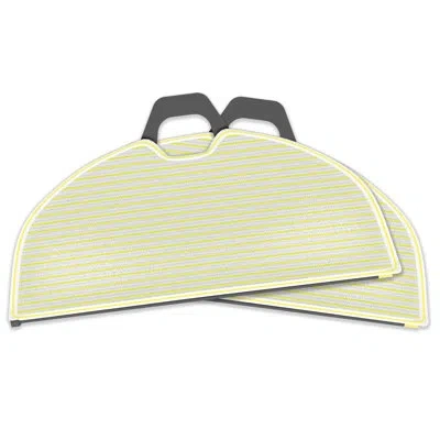 Shark Robot Microfiber Mopping Pads In Green