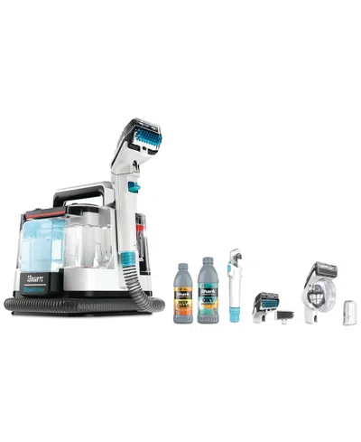 Shark Stainstriker Portable Carpet And Upholstery Cleaner In White  Blue