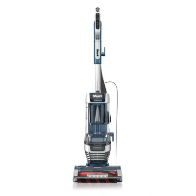 Shark Stratos Upright Vacuum With Duoclean Powerfins, Hairpro, Powered Lift-away, Self-cleaning Brushroll, In Navy