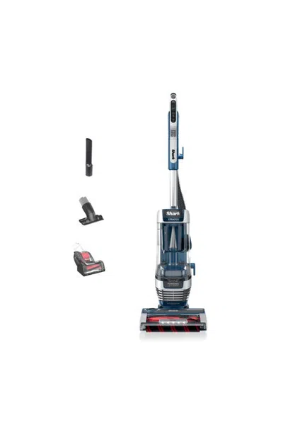 Shark Stratos Upright Vacuum With Duoclean Powerfins In Navy