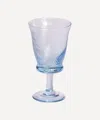 Sharland England Spiral Wine Glasses Set Of Four In Blue