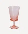 Sharland England Spiral Wine Glasses Set Of Four In Red