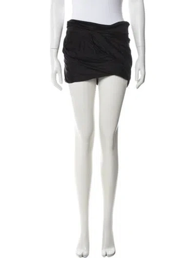 Pre-owned Sharon Wauchob Mini Skirt In Black