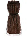 Sharon Wauchob Sleeveless Dress In Brown