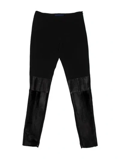 Pre-owned Sharon Wauchob Straight Leg Pants In Black