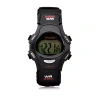 Sharp Boys Automatic Digital Black Strap Watch Shr3000jc In Black