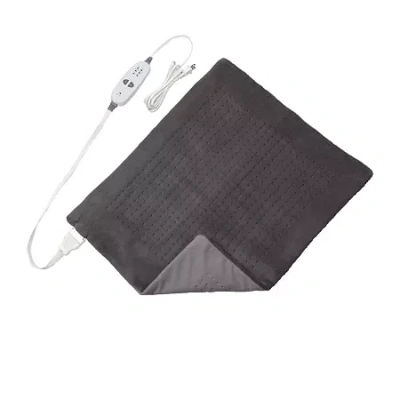 Sharper Image Calming Heat Weighted Heating Pad In Gray