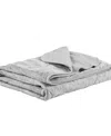 Sharper Image Cooling Touch Down Alternative Throw, 50" X 60" In Gray
