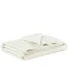 Sharper Image Cooling Touch Down Alternative Throw, 50" X 60" In Ivory