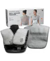 Sharper Image Heated Neck & Shoulder Massager In Grey