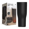 Sharper Image Heated Travel Mug In Black