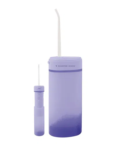 Sharper Image Portable Cordless Flosser In Purple
