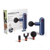 Sharper Image Powerboost Move Deep Tissue Portable Percussion Massager In Blue