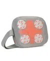 Sharper Image Real Touch Lumbar Acupressure Back Massager In Grey