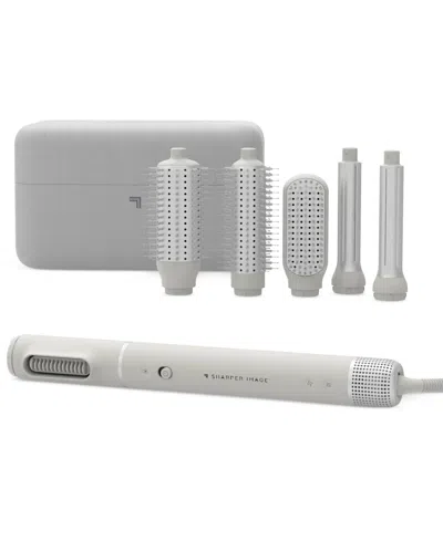 Sharper Image Revel 6-in-1 Hair Dryer & Multi-styler In Grey