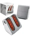 Sharper Image Shiatsu Heated Foot And Calf Massager In White