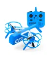 Sharper Image Sky Propeller Remote Control Quad-copter Drone In Blue