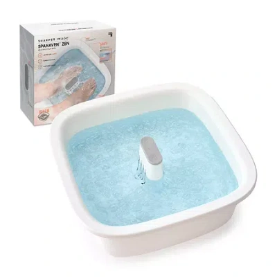 Sharper Image Spahaven Zen Heating Foot Bath In White