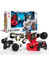 Sharper Image Toy Rc Robot Combat 2pk In White And Red