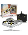 Sharper Image Toy Remote Control Aero Boost Racing Drone Set, 7 Piece In Open Miscellaneous