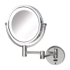 Sharper Image Wall Mount Mirror In Silver
