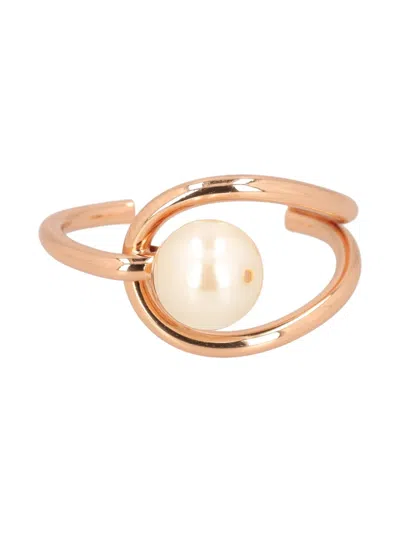 Pre-owned Sharra Pagano Pearl-embellished Ring