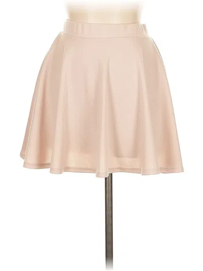 Pre-owned Shasa Formal Skirt In White