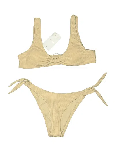 Pre-owned Shasa Two Piece Swimsuit In Brown